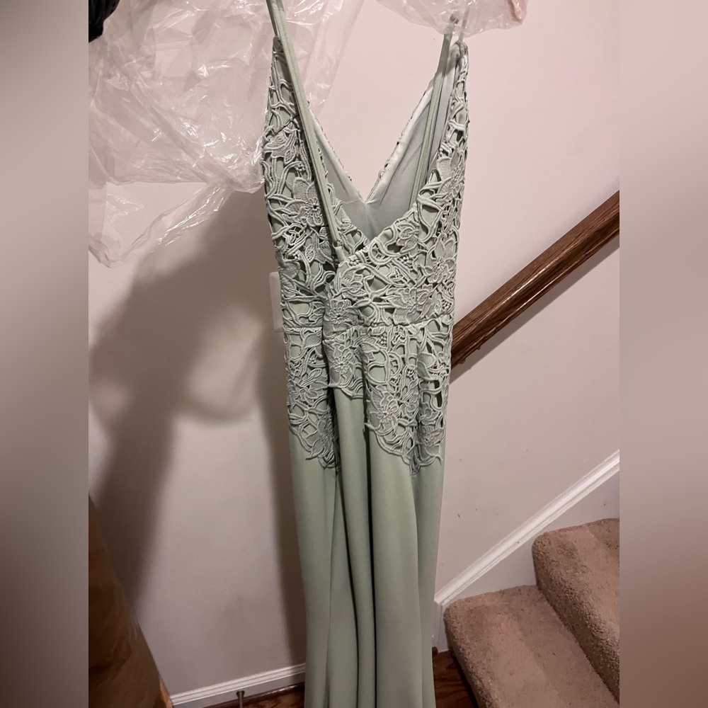 Sage Green Bridesmaid Dress